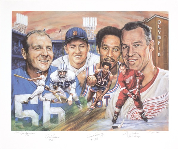 Lot 1291 Legends of Detroit