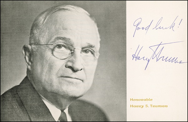 Lot 152 Harry S. Truman