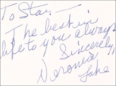 Lot #922 Veronica Lake - Image 3