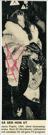 Lot #621 Janis Joplin - Image 1
