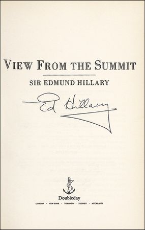 Lot #229 Edmund Hillary - Image 2