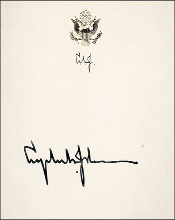 Lot #86 Lyndon and Lady Bird Johnson - Image 1