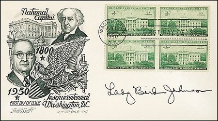 Lot #86 Lyndon and Lady Bird Johnson - Image 2
