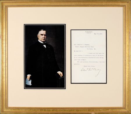 Lot #100 William McKinley - Image 1