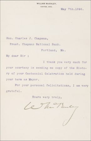 Lot #100 William McKinley - Image 3