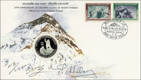 Lot #223 Edmund Hillary and Tenzing Norgay - Image 1