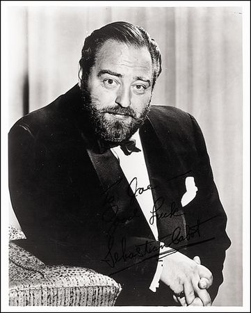 Lot #785 Sebastian Cabot - Image 1