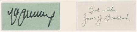 Lot #1156 James J. Braddock and Max Schmeling - Image 3