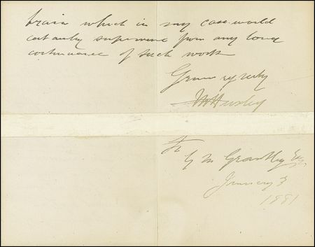 Lot #240 Thomas H. Huxley - Image 1