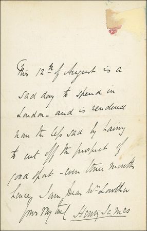 Lot #432 Henry James - Image 1