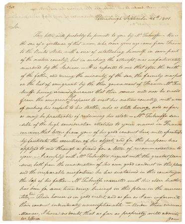 Lot #83 Thomas Jefferson - Image 1