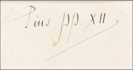 Lot #283 Pope Pius XII - Image 3