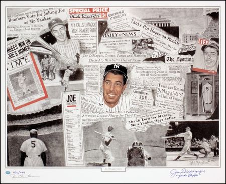 Lot #1205 Joe DiMaggio - Image 2