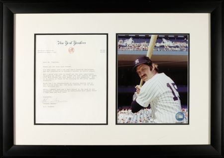 Lot #1337 Thurman Munson - Image 1