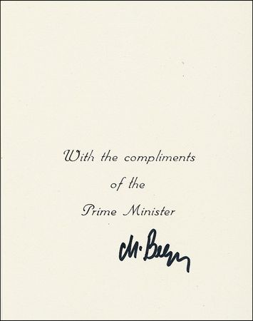 Lot #259 Golda Meir and Menachem Begin - Image 1