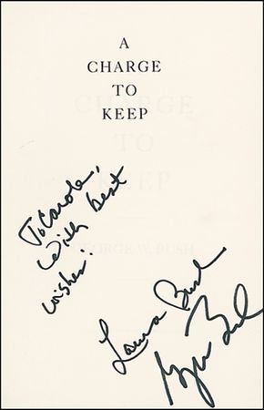 Lot #17 George W. and Laura Bush - Image 2