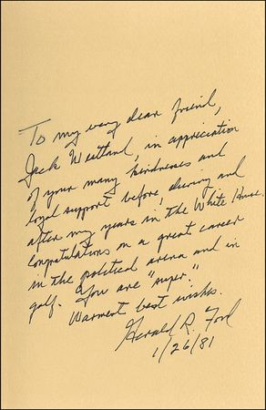 Lot #61 Gerald Ford - Image 2