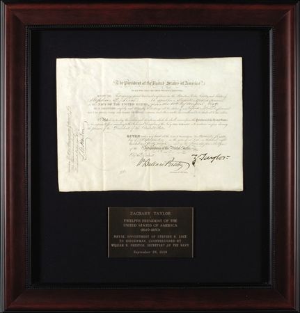 Lot #143 Zachary Taylor - Image 1