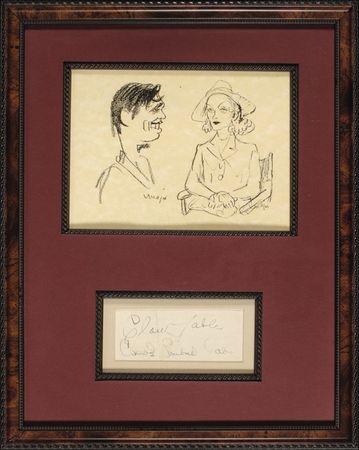 Lot #843 Clark Gable and Carole Lombard - Image 1