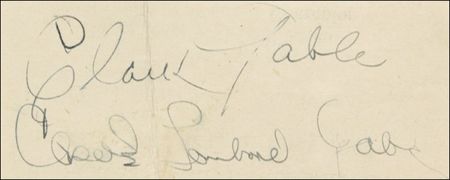 Lot #843 Clark Gable and Carole Lombard - Image 2