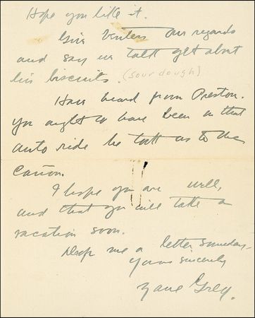 Lot #426 Zane Grey - Image 1
