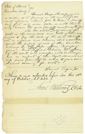 Lot #99 Abraham Lincoln - Image 1