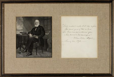 Lot #411 William Cullen Bryant - Image 1