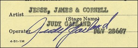 Lot #849 Judy Garland - Image 1