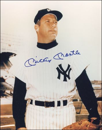 Lot #1206 DiMaggio, Mantle and Williams - Image 1