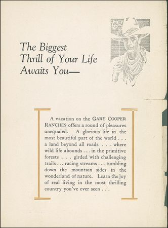 Lot #801 Gary Cooper - Image 2