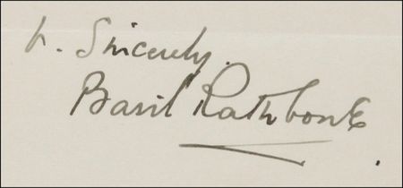 Lot #1005 Basil Rathbone - Image 3