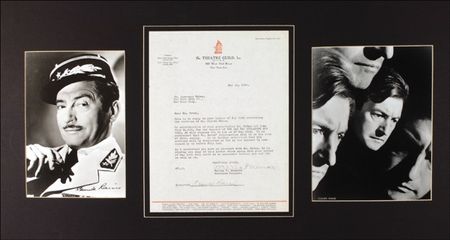 Lot #999 Claude Rains - Image 1