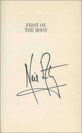 Lot #371 Neil Armstrong - Image 1