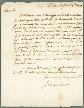 Lot #256 John Marshall - Image 1