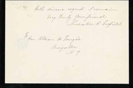 Lot #67 Lucretia Garfield - Image 1