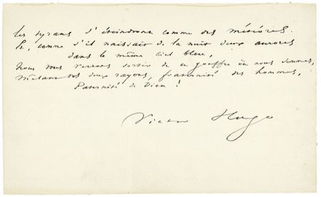 Lot #428 Victor Hugo - Image 1