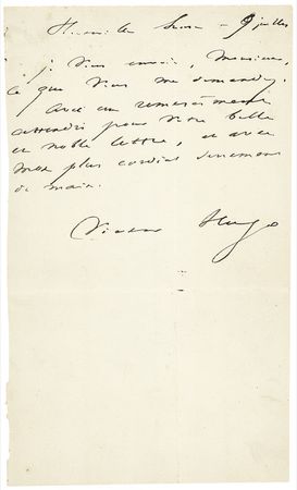 Lot #428 Victor Hugo - Image 2
