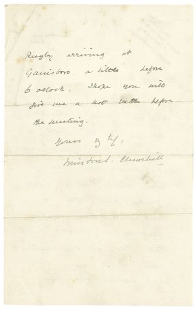 Lot #182 Winston Churchill - Image 2