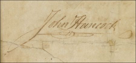 Lot #218 John Hancock - Image 2