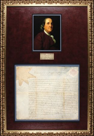 Lot #205 Benjamin Franklin - Image 1