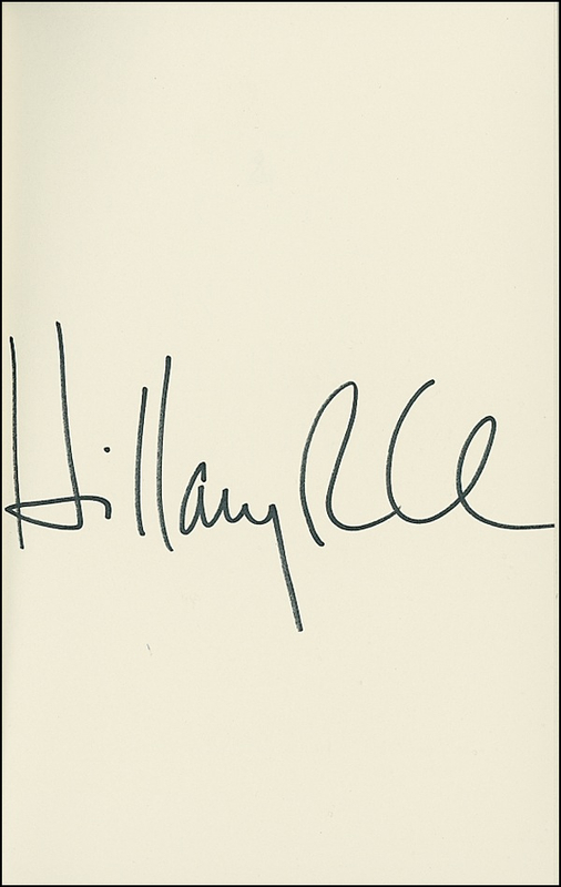 Lot 33 Hillary Clinton