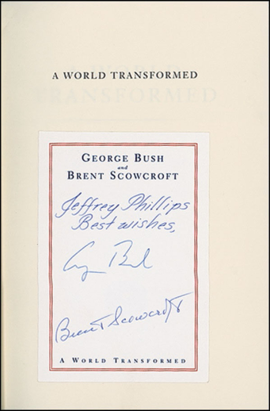 Lot 8 George Bush