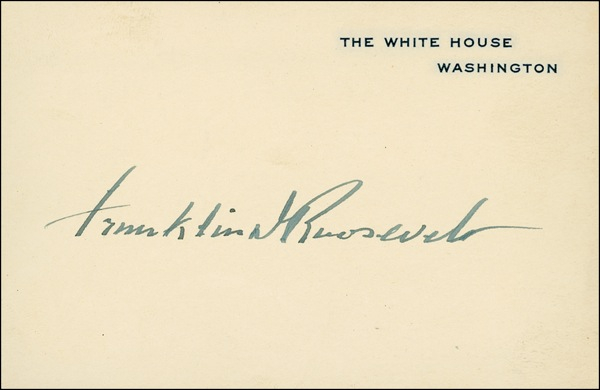 Lot 159 Franklin D. Roosevelt