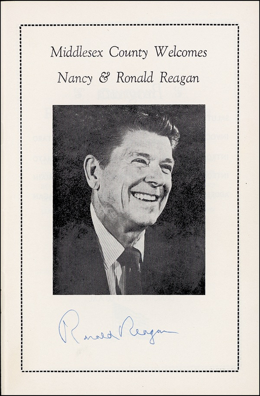 Lot 145 Ronald Reagan