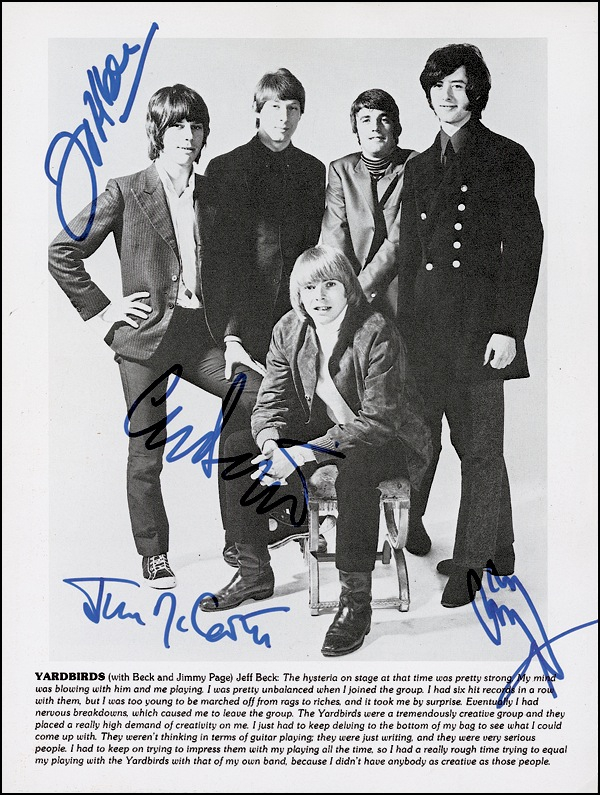 Lot 946 The Yardbirds