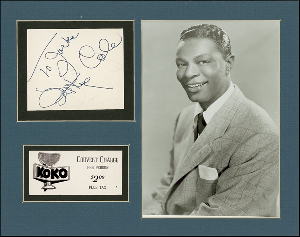 Lot 801 Nat King Cole