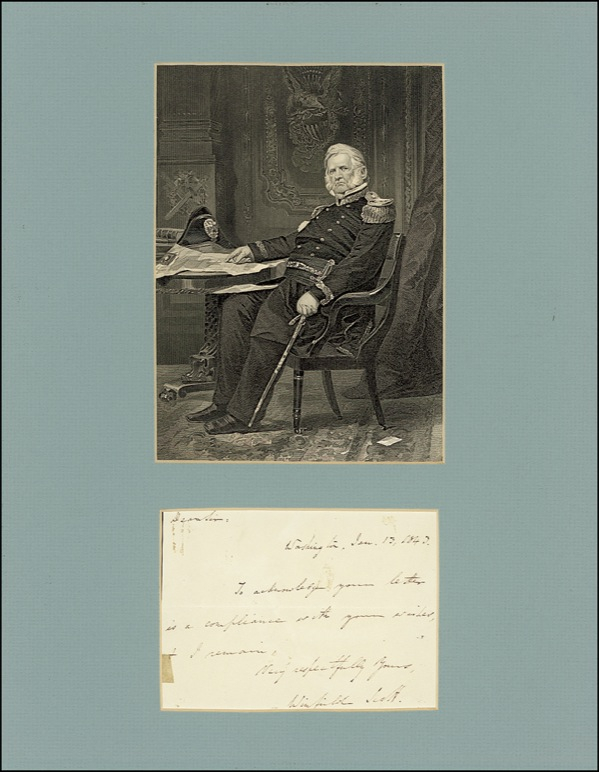 Lot 468 Winfield Scott