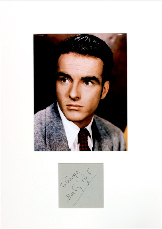 Lot 991 Montgomery Clift