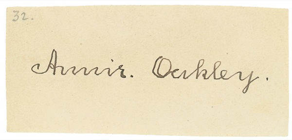 Lot 346 Annie Oakley