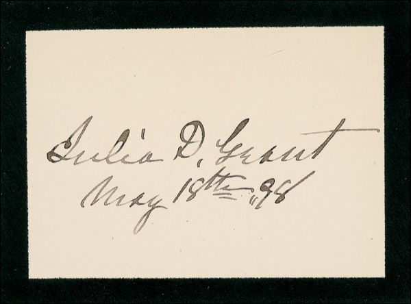 Lot 70 Julia D. Grant